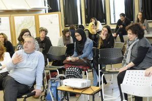 מגורים והעיר - הצגת עבודות בפני צוות עיריית נשר