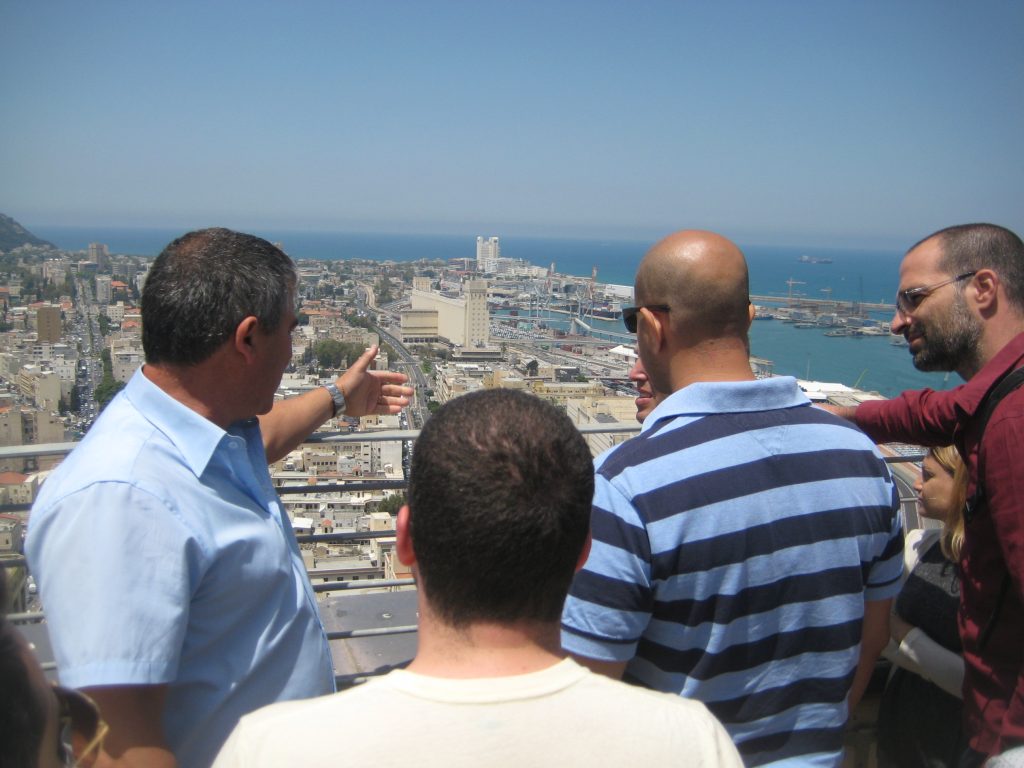 סיור עם נציגי המשרד להגנת הסביבה