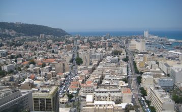 מפרץ חיפה והעיר התחתית
